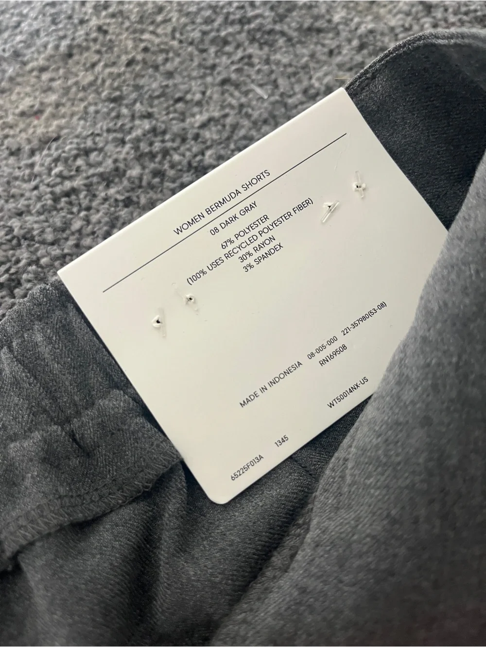 BAGGY SUIT SHORTS